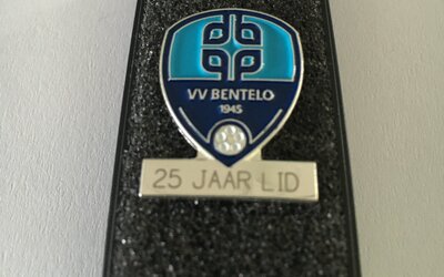 As. Zondag: Uitreiking jubileum speld!