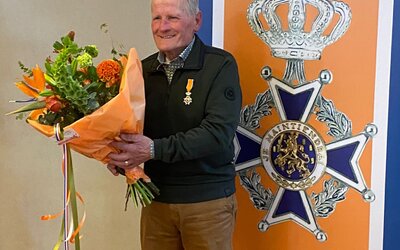 Gerrit Nijland benoemd tot Lid in de Orde van Oranje-Nassau