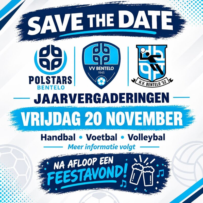 Jaarvergadering 2026 op 20 november 2026