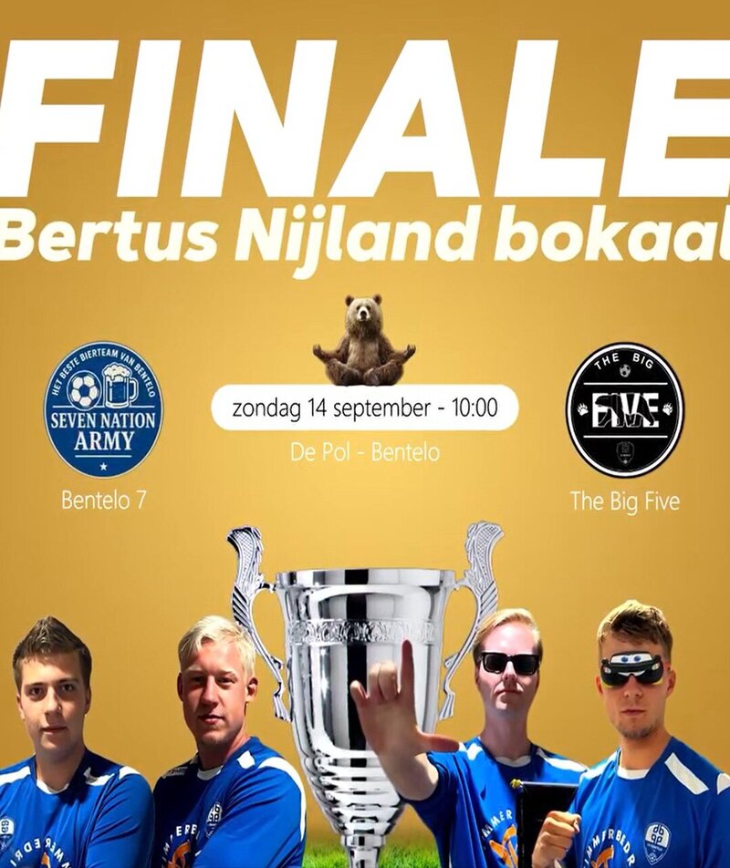 Beker, competitie en finale BNB dit weekend
