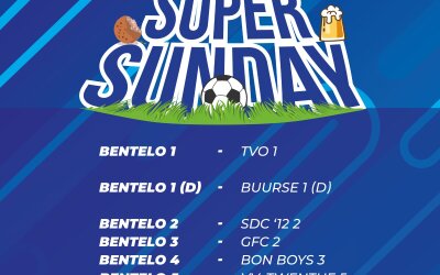 21 april Super Sunday VV Bentelo